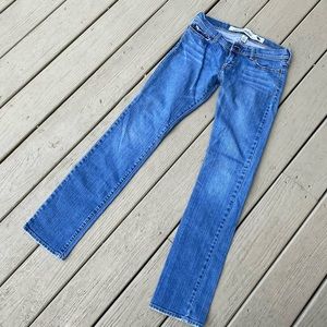 Abercrombie & Fitch -Boys blue straight leg jeans, Size: 16